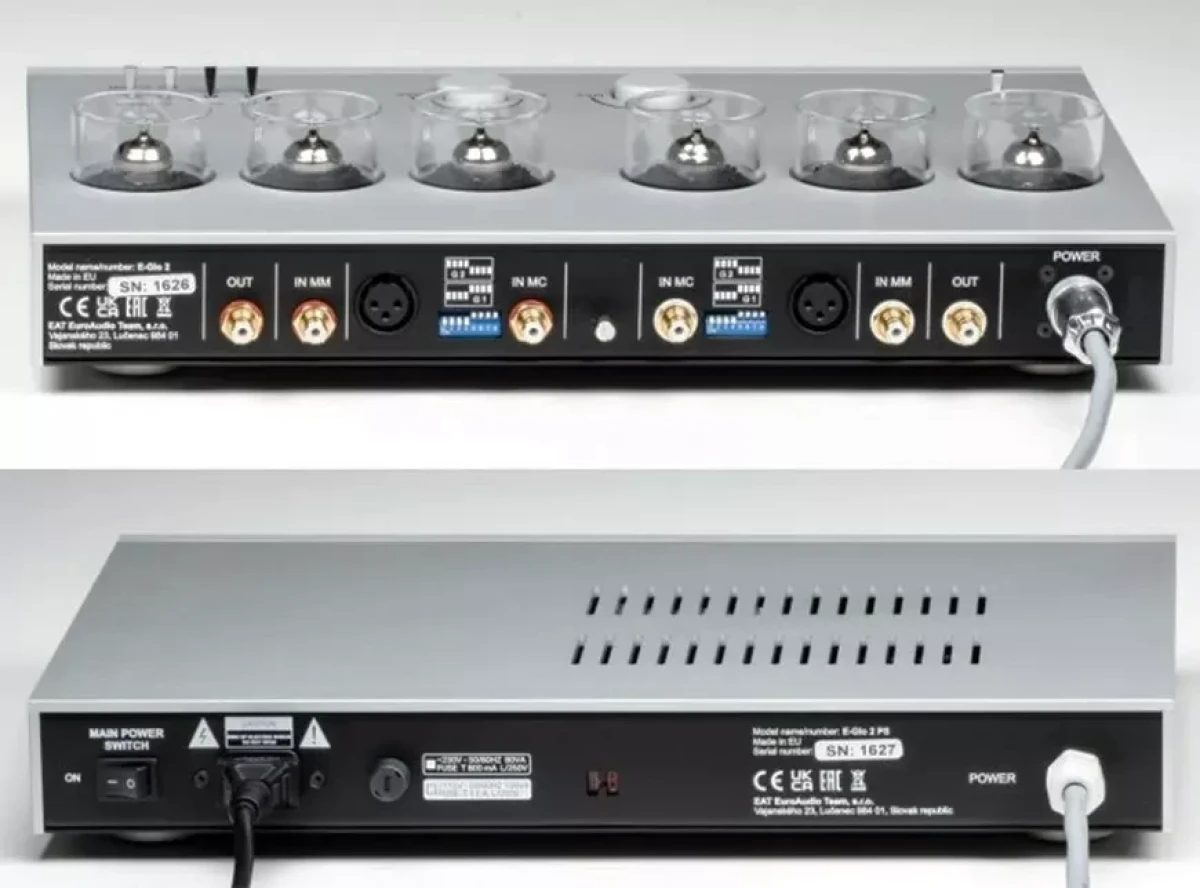 EAT E-Glo 2 – a tube phono preamplifier with backlight