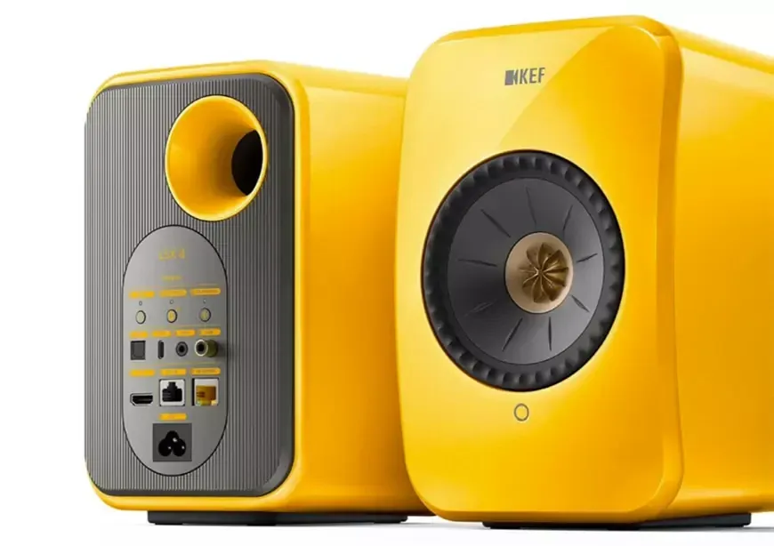 KEF LSX II Limited Edition Solaris Yellow