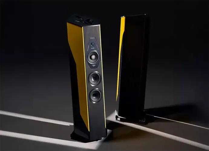 Sonus Faber Il Cremonese Ex3me Automobili Lamborghini Edition – “speedy” speakers