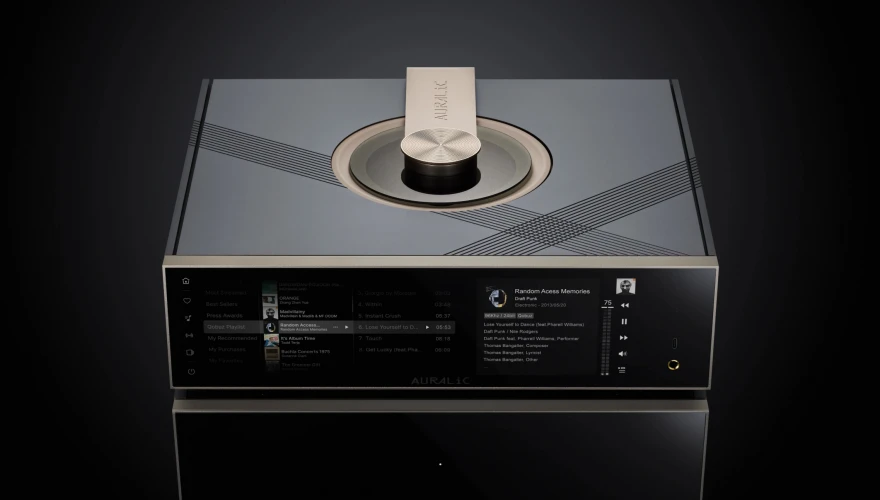 AURALiC unveiled Aquila X3 Streaming Media Processor with CD Transport