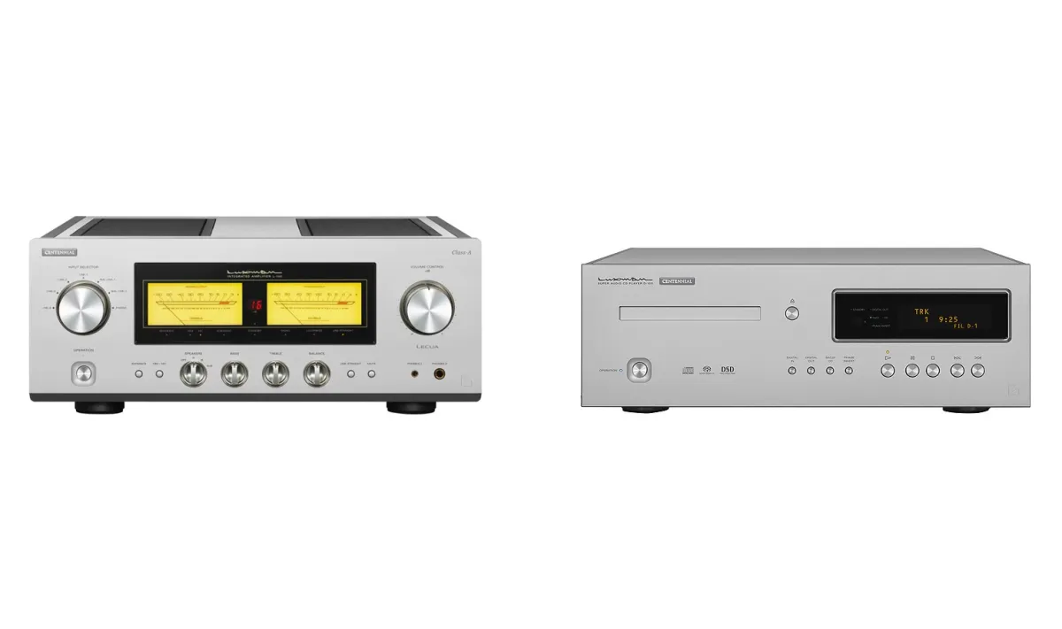 Luxman D-100c and L-100c