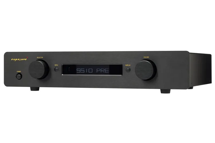 Exposure 5510 Preamp – Flagship Preamplifier with Modular Architecture