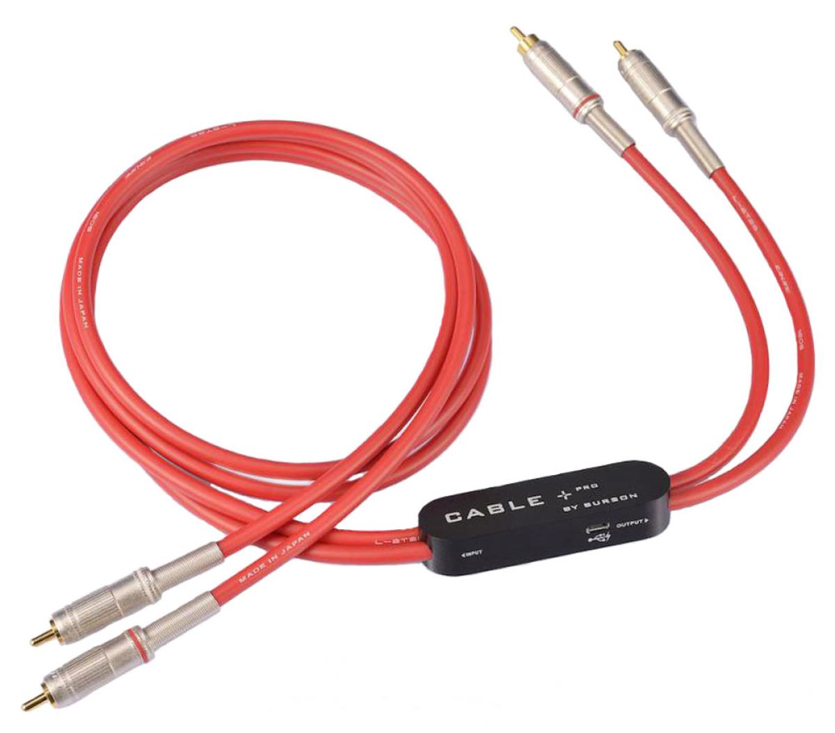 Burson Audio Cable+ Pro 2RCA-2RCA 1.2m Interconnect Cable 1