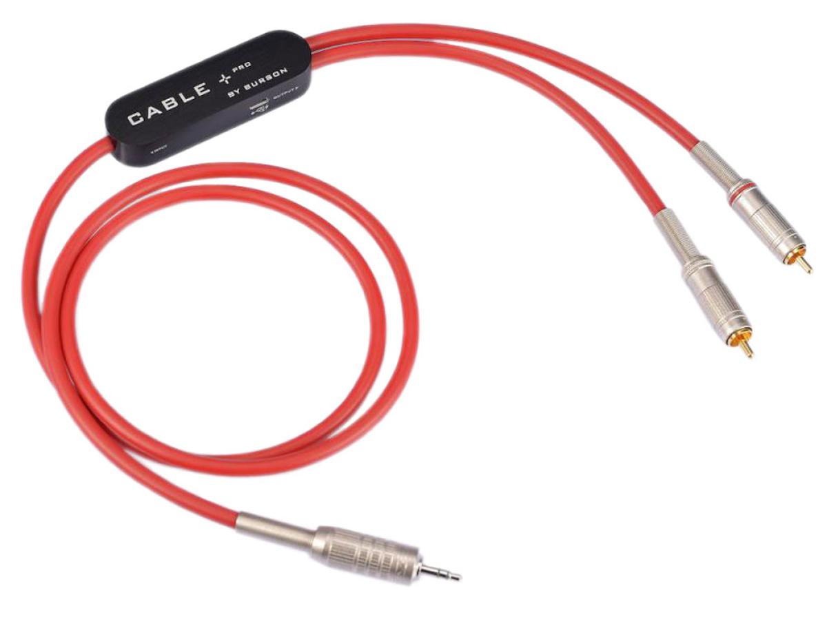 Interconnect cable Burson Audio Cable+ Pro AUX-2RCA 1.2m 1