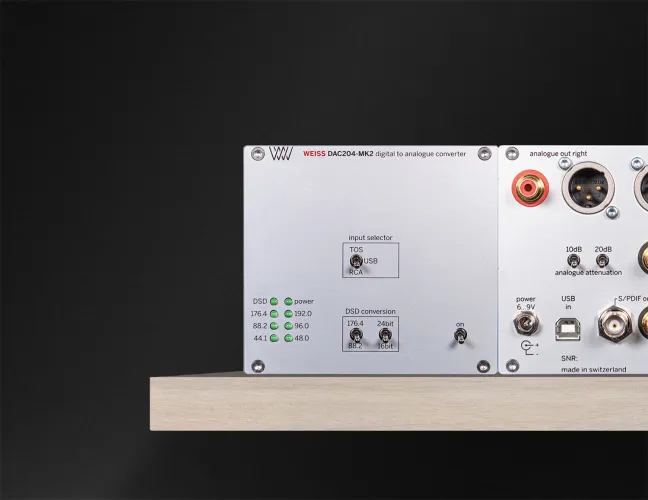 Weiss DAC204 MK2 – a Compact Swiss DAC with an Updated Architecture