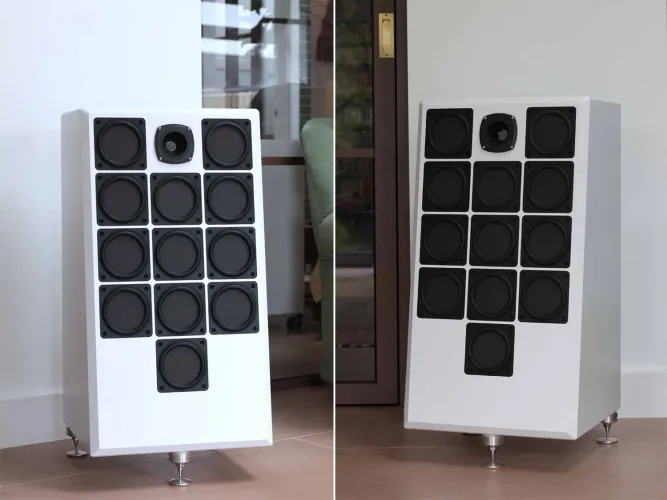 Etude Tri-Linear Array – Compact Floorstanding Speakers with BMR Driver Arrays