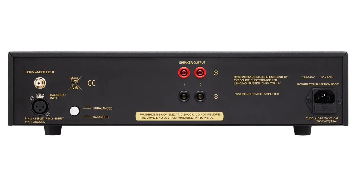 Exposure 5510 Power Amplifier