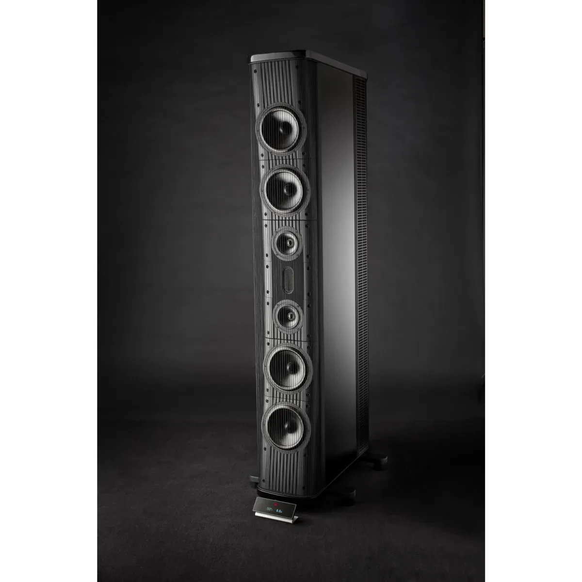 Gryphon Trident II floorstanders with powered bass