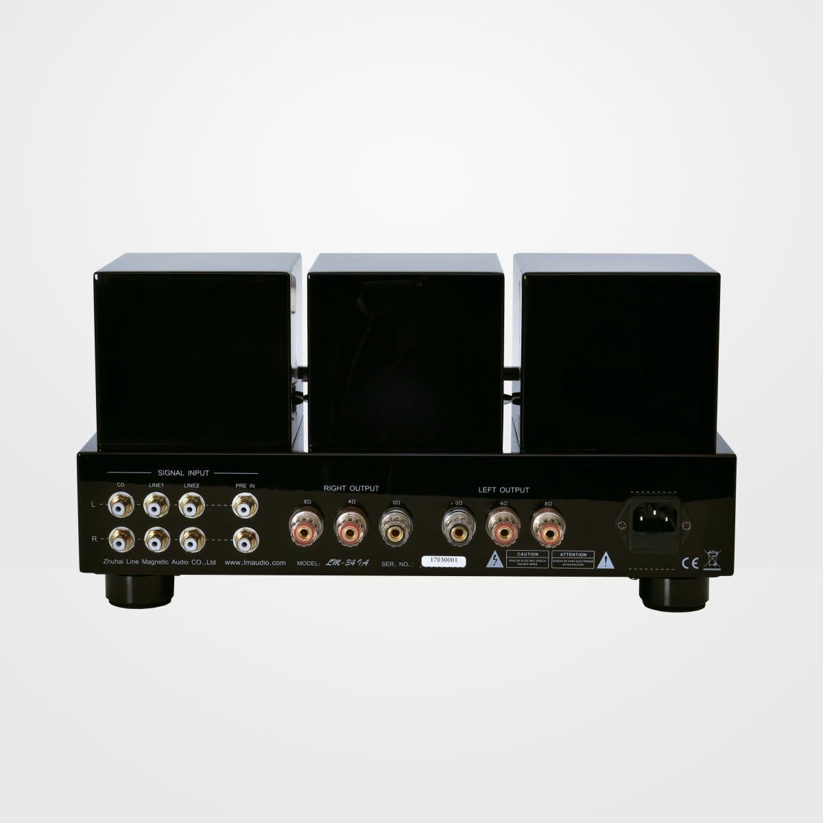 LM-34IA Integrated Tube Amplifier – Push-Pull EL34 – Class AB – 2x40W 2