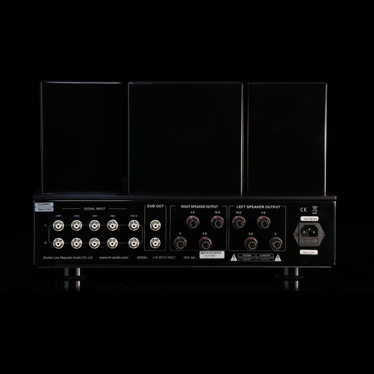 LM-805MK II Integrated Tube Amplifier – Single-Ended 805 – 2x50W 2