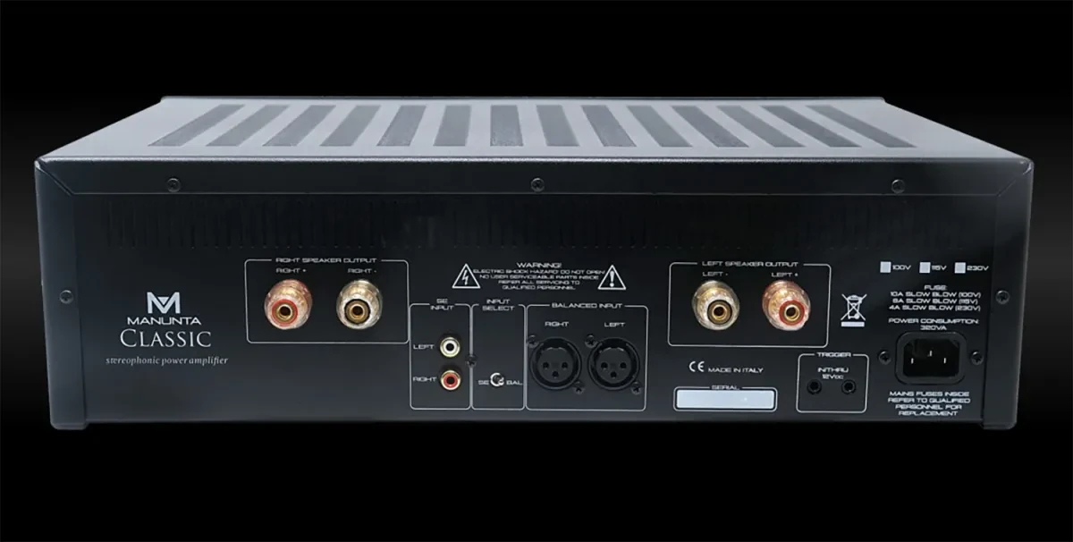 Manunta Classic Power Amplifier